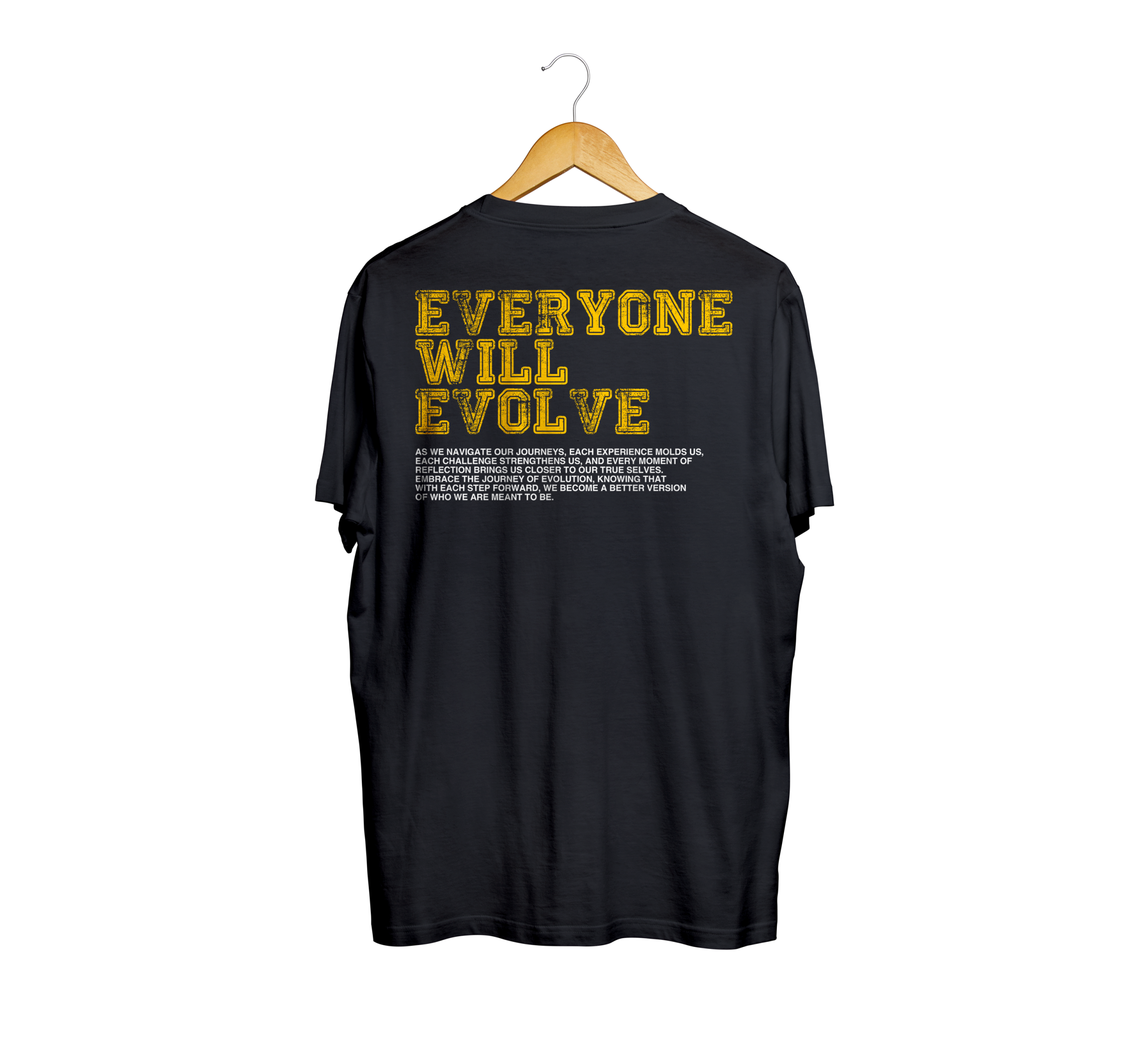 EVERYONE WILL EVOLVE_YELLOW